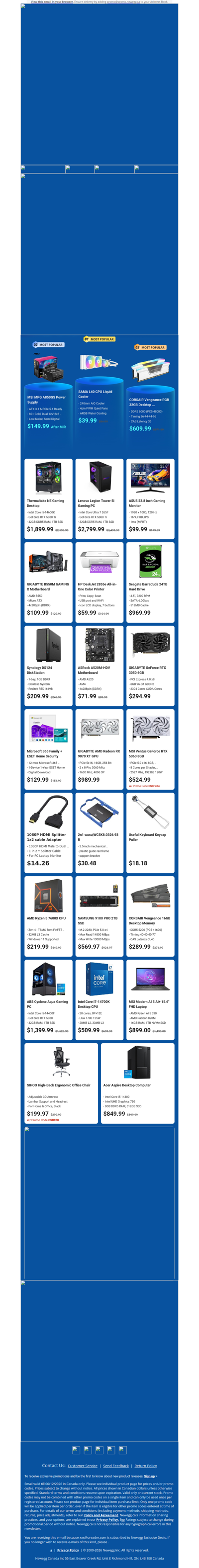$1899.99 Thermaltake Intel i5 Gaming PC! $99.99 ASUS 24