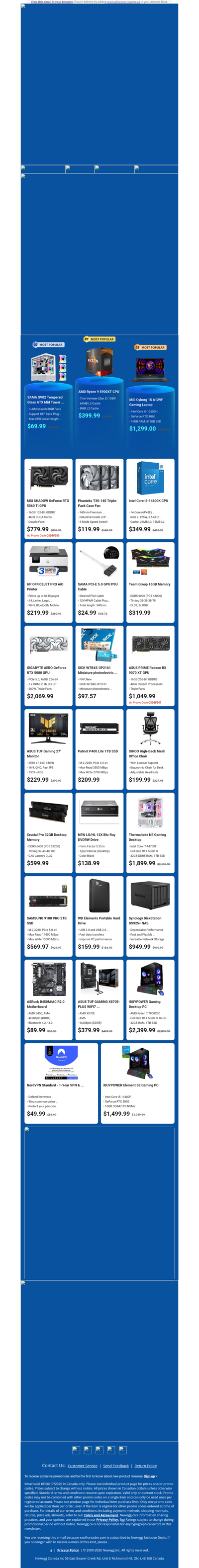 $399.99 AMD Ryzen 9 5900XT CPU! $1299.00 MSI Cyborg 15 Laptop!
