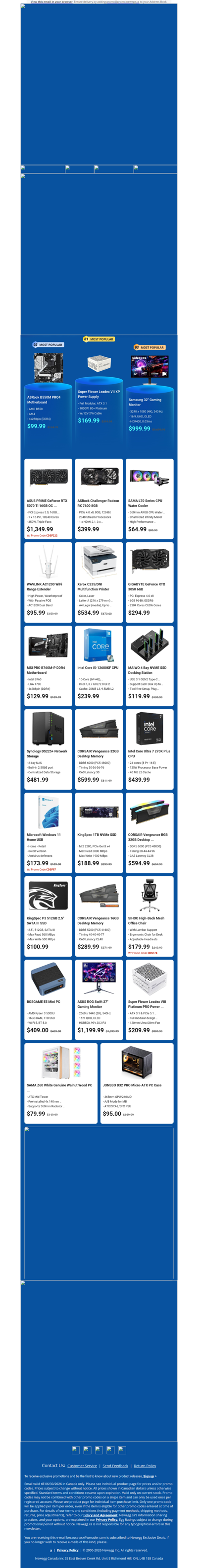 $999.99 Samsung Odyssey G8 Monitor! $1349.99 ASUS GeForce RTX 5070 Ti!