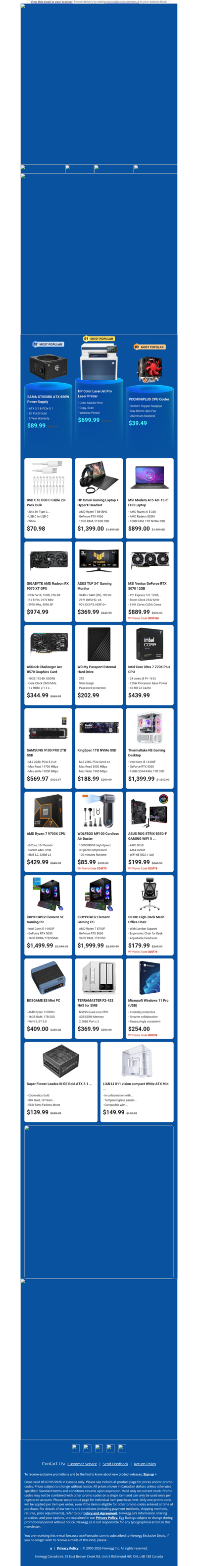 $1399.00 HP Omen Gaming Laptop Bundle! $899.00 MSI Modern A15 Laptop!