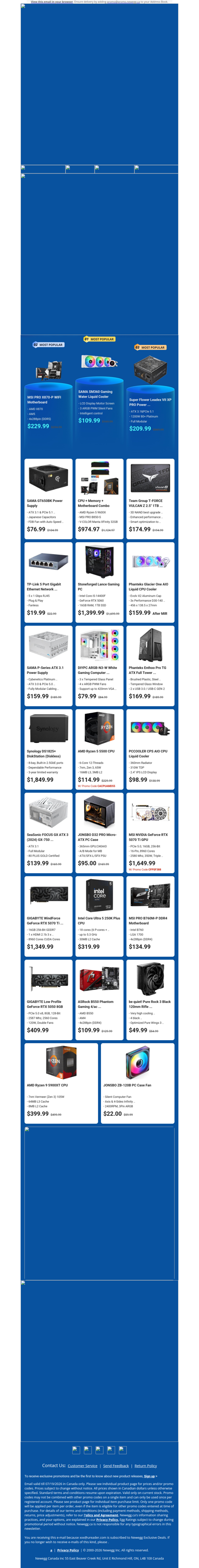 $174.99 Team Group T-FORCE VULCAN Z! $1399.99 Stoneforged Lance Gaming PC!