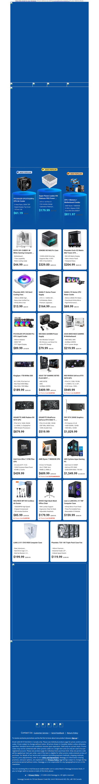 $189.99 KingSpec 1TB NVMe SSD! $949.99 MSI RTX 5070 Graphics Card!