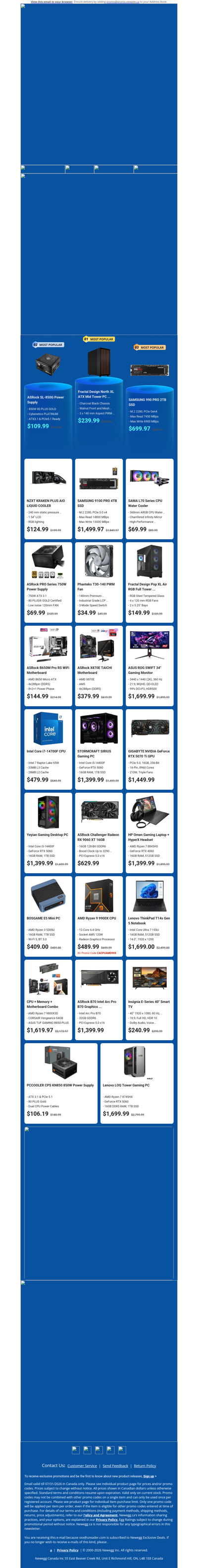 $699.97 Samsung 990 PRO 2TB! $1699.99 ASUS ROG Swift 34