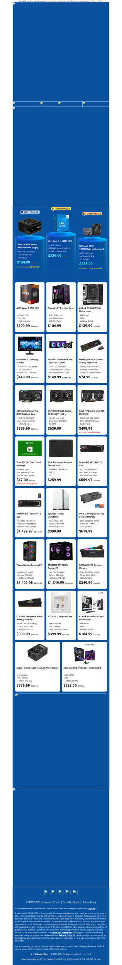 $239.99 Intel Core i5 CPU! $449.99 GIGABYTE 27