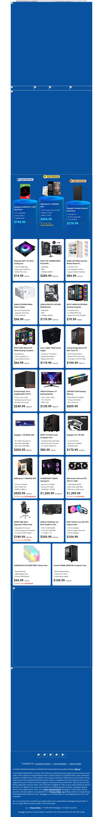 $749.99 Seagate 16TB Hard Drive! $494.99 AMD Ryzen 7 5800X3D CPU!
