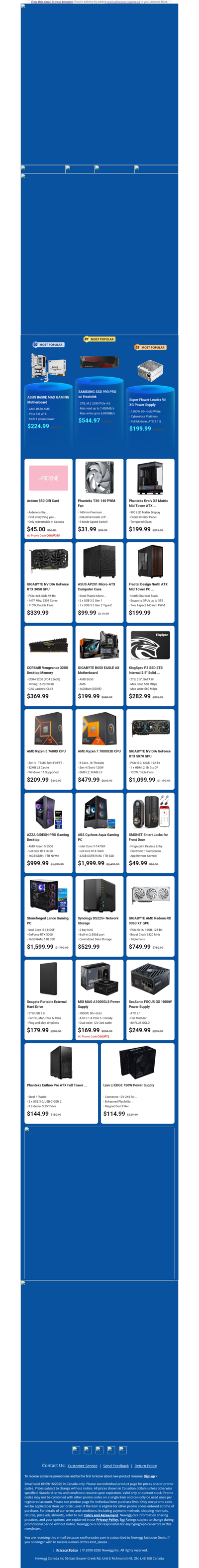 $544.97 Samsung 990 PRO SSD! $339.99 Gigabyte GeForce RTX 3050!