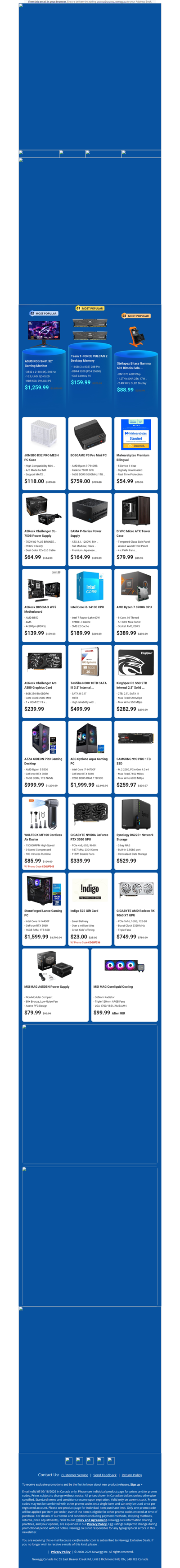 $1259.99 ASUS ROG 32