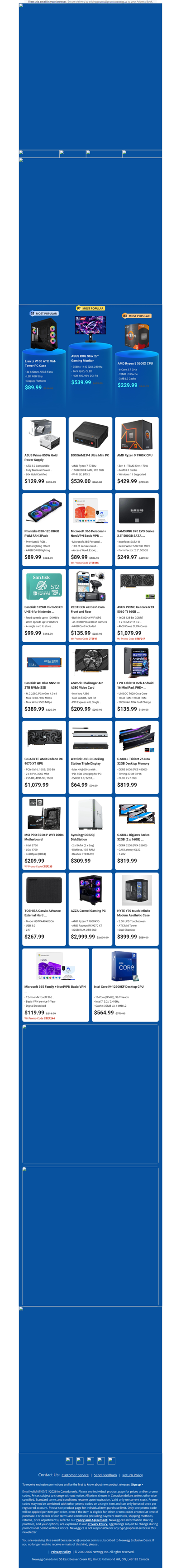 $539.99 ASUS ROG 27
