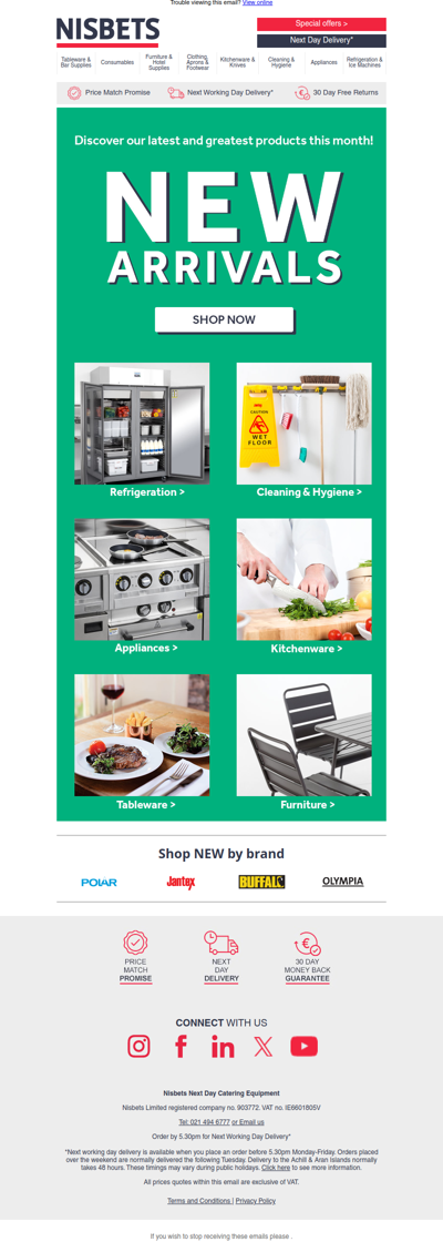 New in - discover our latest arrivals