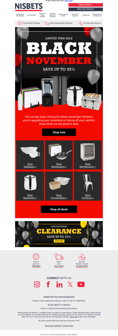 Up to 55% off - Black November deals you can’t miss!