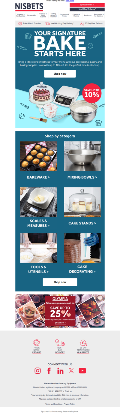 Stock up & save on baking essentials