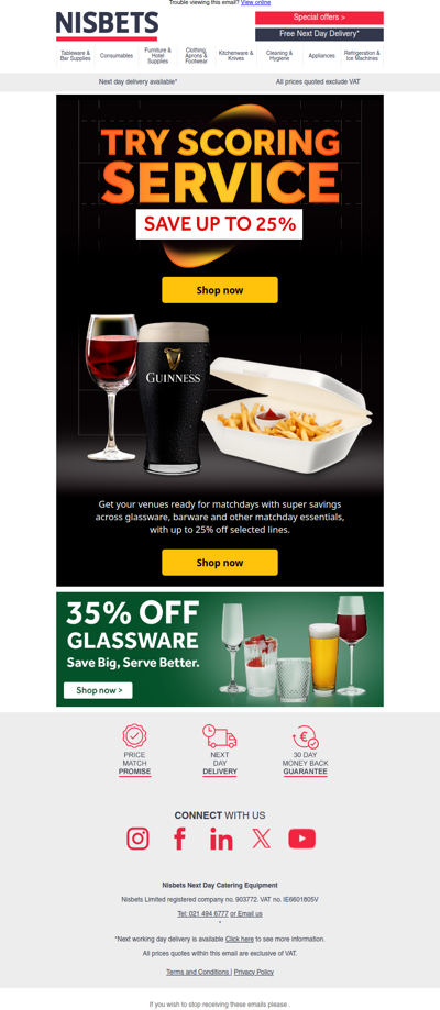 Get matchday ready - save up to 25%