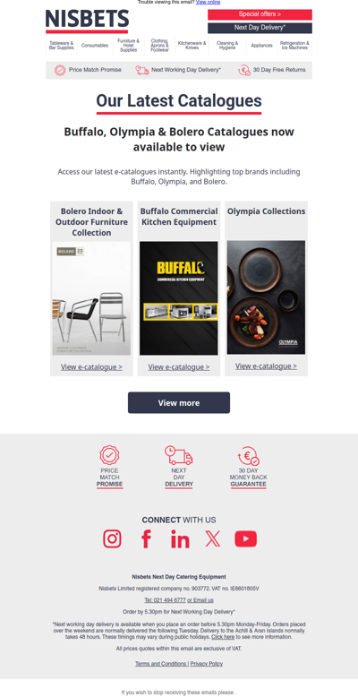 Your digital e-catalogue is now live!