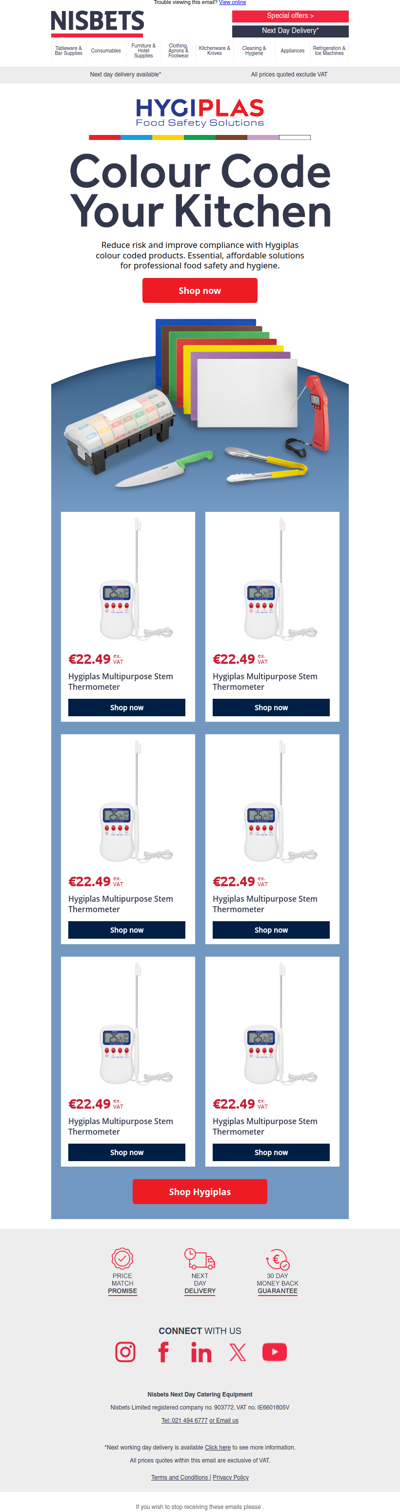 Simplify food safety with Hygiplas