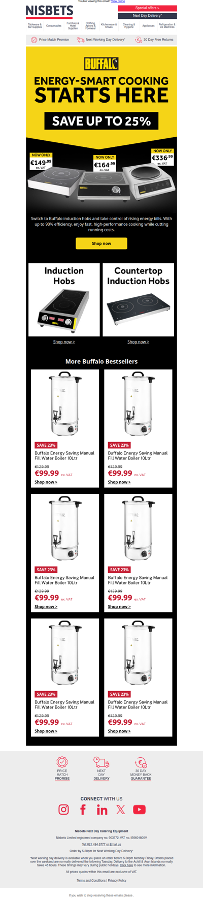 Get great deals on Buffalo appliances!