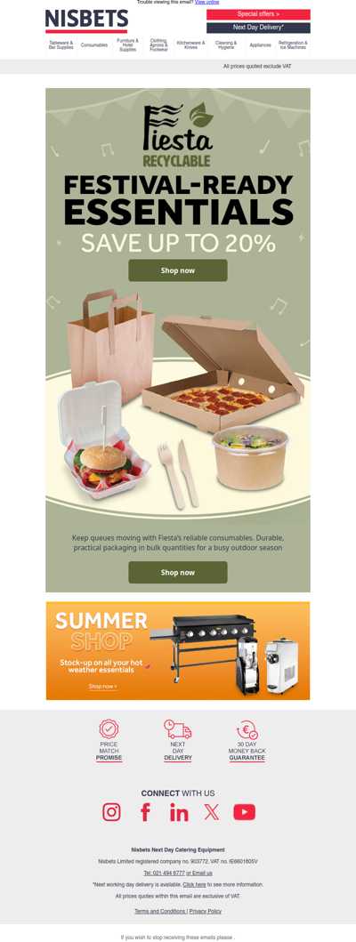Get festival ready with Fiesta recyclables