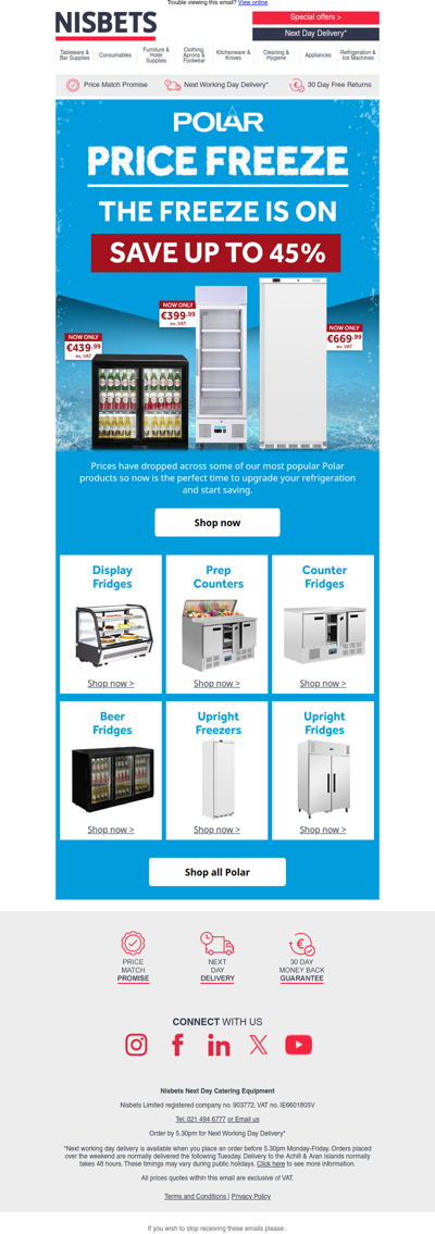 Freeze your costs with Polar! Save up to 45%