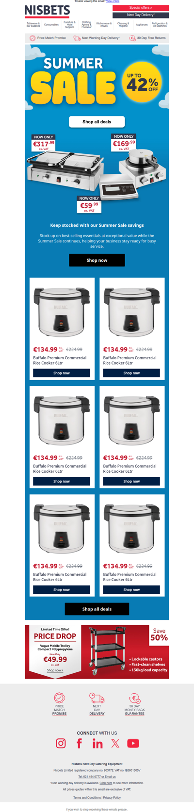 Summer Sale savings on everyday essentials