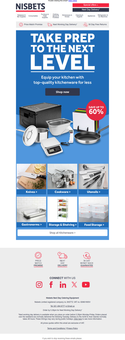 Take prep to the next level with quality kitchenware for less