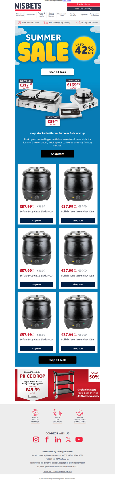 Don't miss out on our Summer Sale savings!