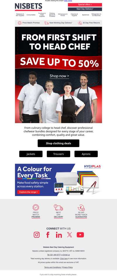 Save up to 50% on clothing bundles & multipacks