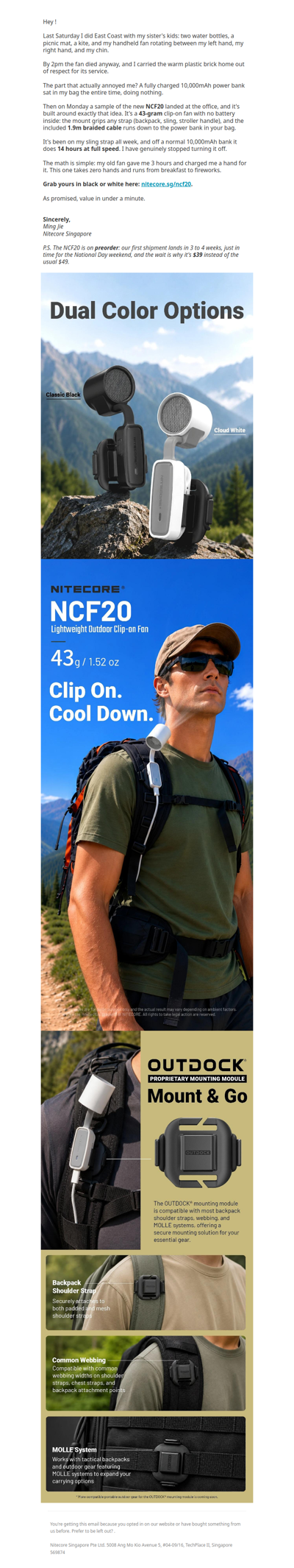 Gear Drop: Finally a hands-free clip on fan