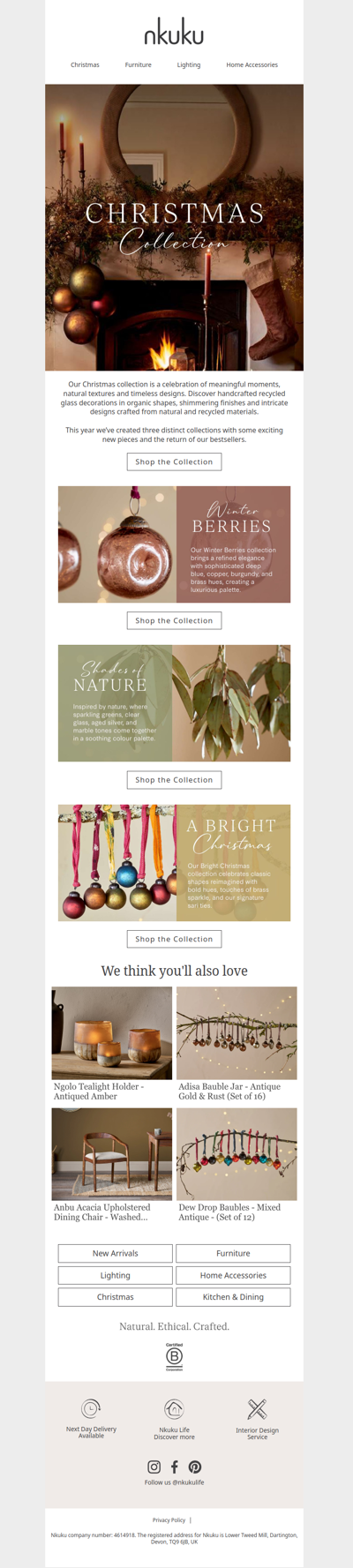 Explore our Christmas Collection