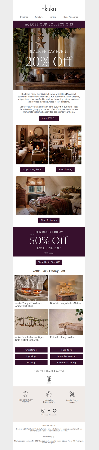 20% OFF This Black Friday ✨