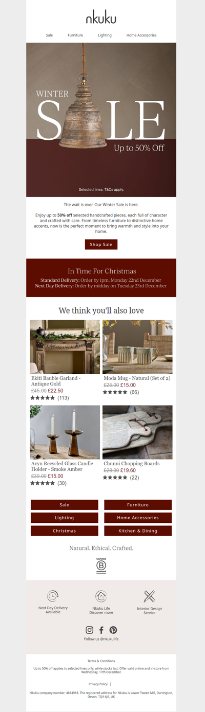 Our Winter Sale is Here