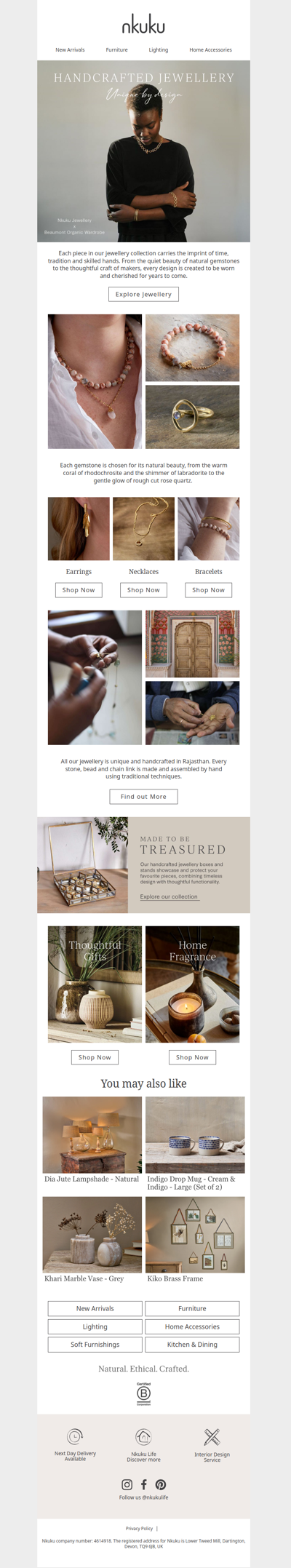 Handcrafted Jewellery