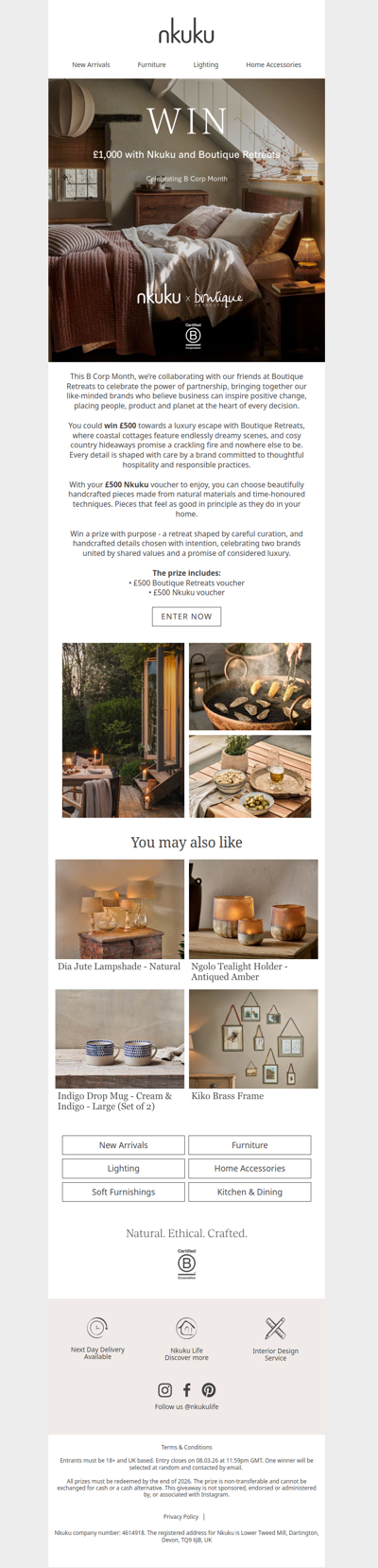 Nkuku & Boutique Retreats: A Prize With Purpose