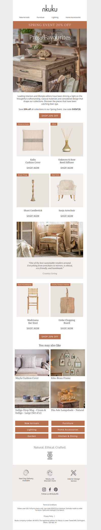 20% Off Press Favourites