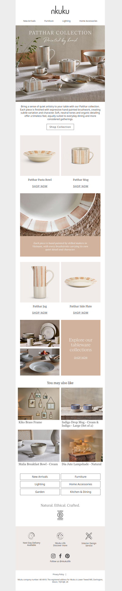 New Patthar Tableware Collection