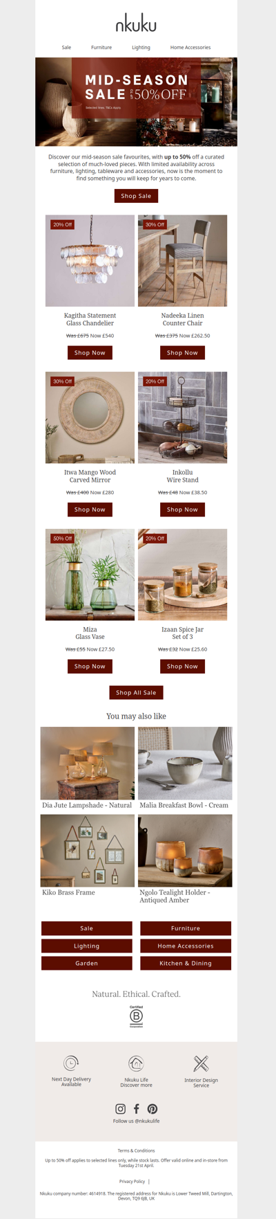 Sale Favourites Up to 50% Off