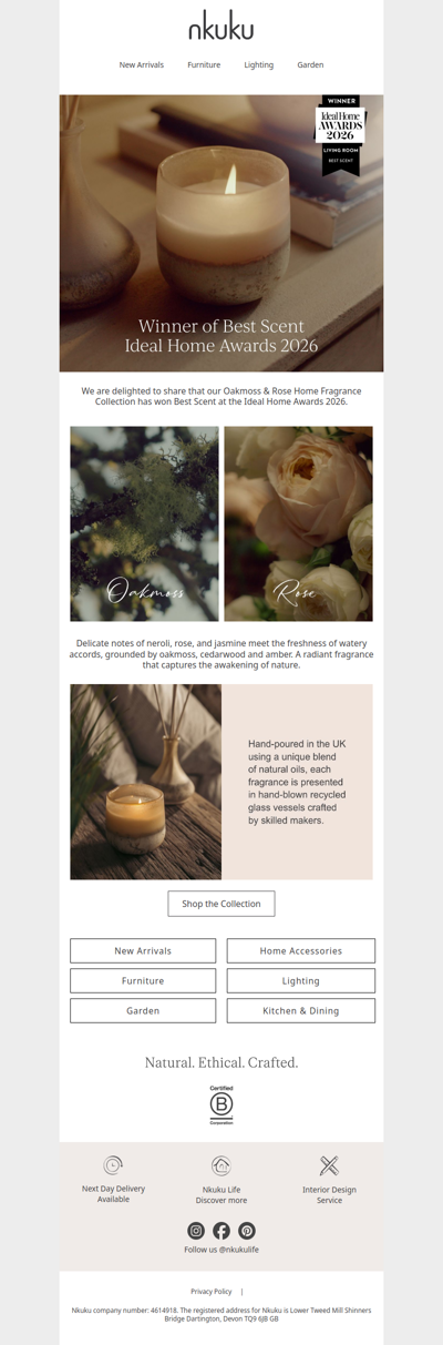 Discover our award-winning collection