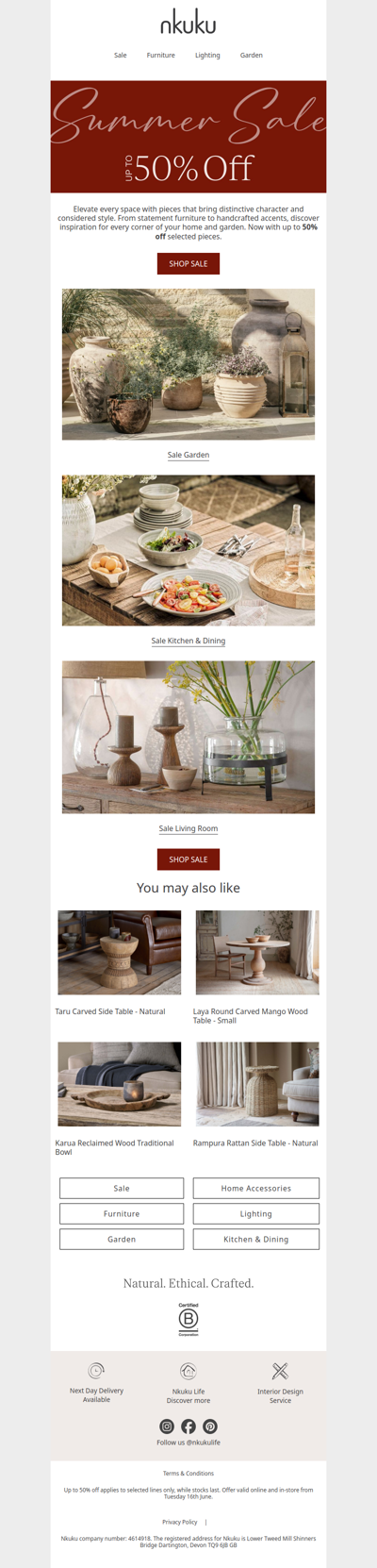 Summer Sale | Refresh Every Room