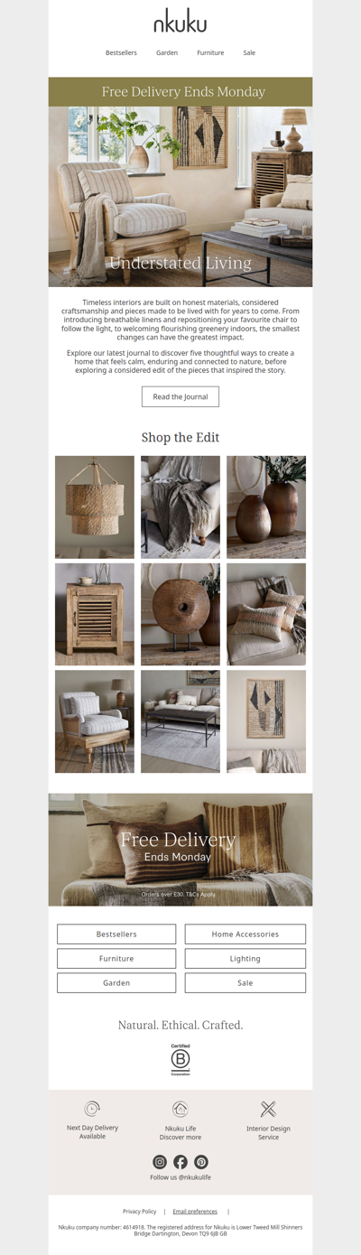 Understated Living | Shop the Edit