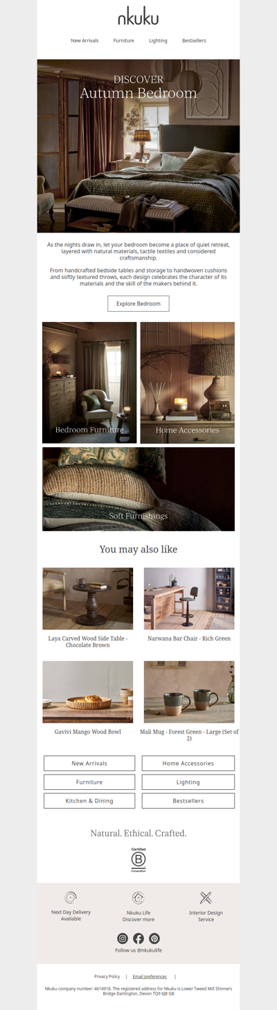 Discover Autumn Bedroom