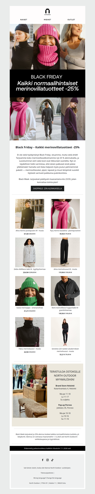 Osta nyt, niin et palele myöhemmin 🐏❄️