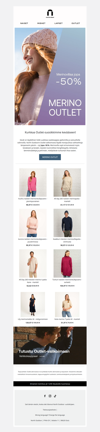 Kurkkaa Outlet-suosikkimme kevääseen 🔅