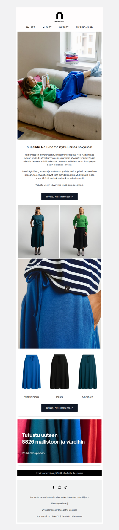 Suosikki Nelli-hame jälleen saatavilla! 💙