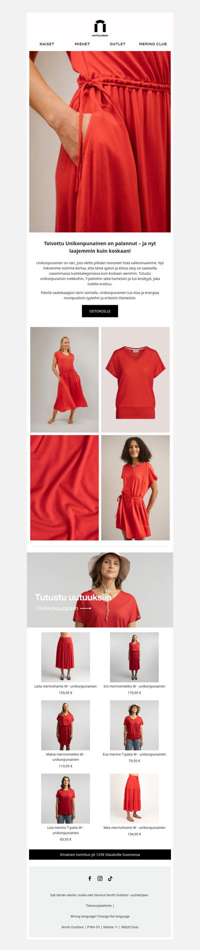 Back in Stock: Unikonpunainen 🌺