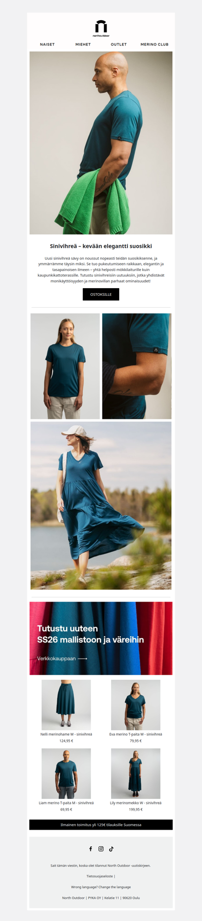 Juuri nyt hurmaa: Sinivihreä 🧵