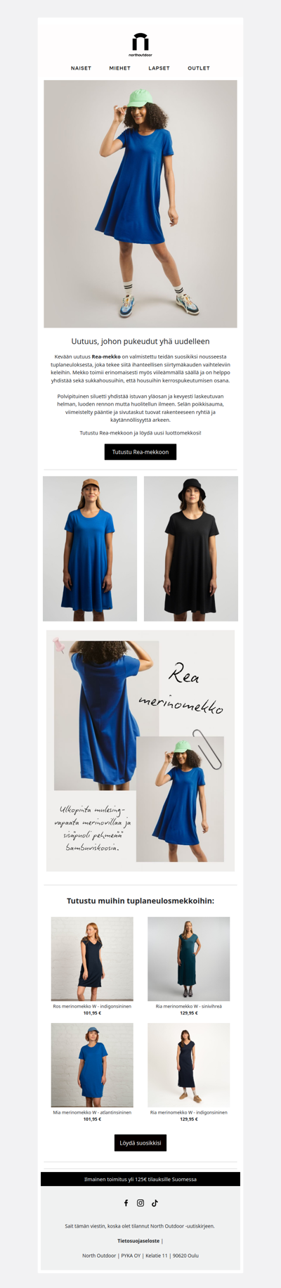 Uutuus Rea-mekko 💙