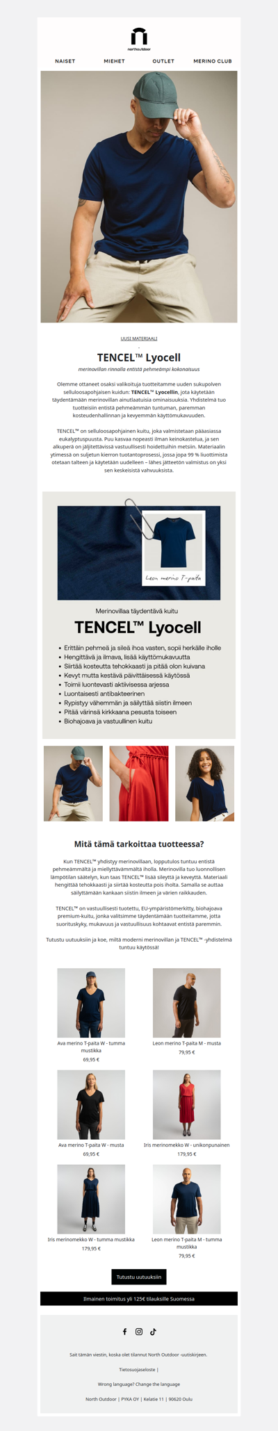 TENCEL™: Pehmeyttä, joka tekee eron 🧶