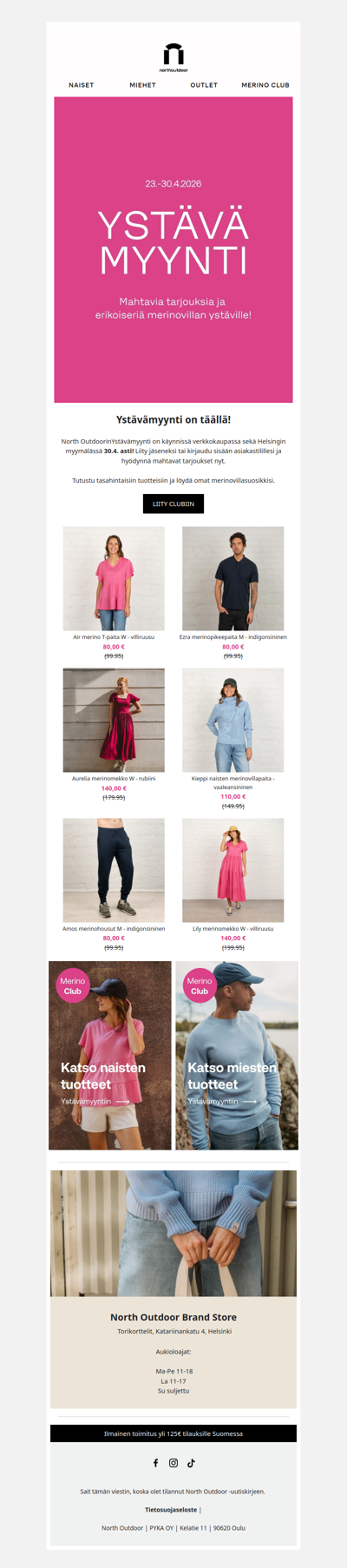 Ystävämyynti on täällä! 💓