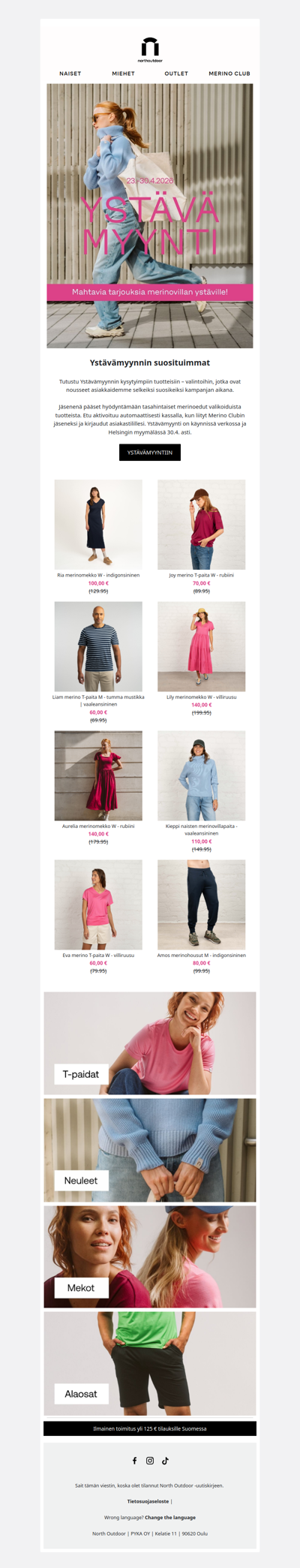 Ystävämyynnin parhaat valinnat odottavat! 🛍️