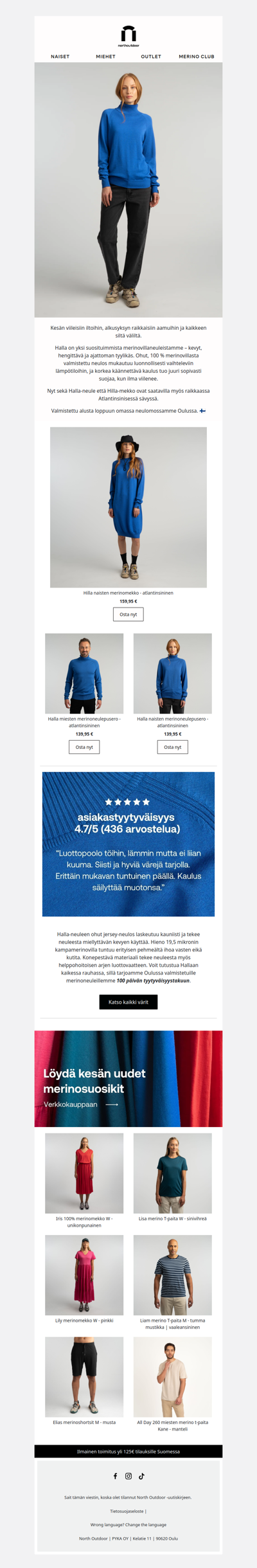 Atlantinsiniset uutuudet 🌊