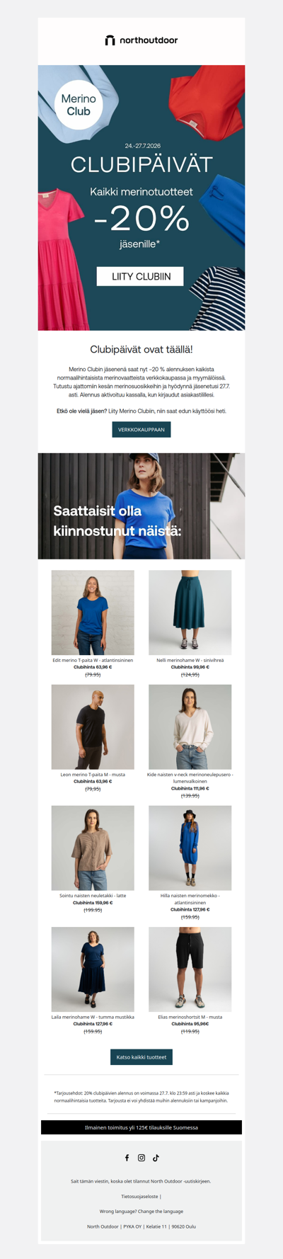 Clubipäivät ovat täällä! 🌸