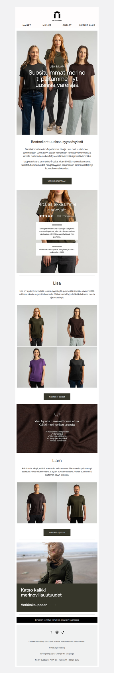 Bestseller Lisa ja Liam uusissa sävyissä 🤎